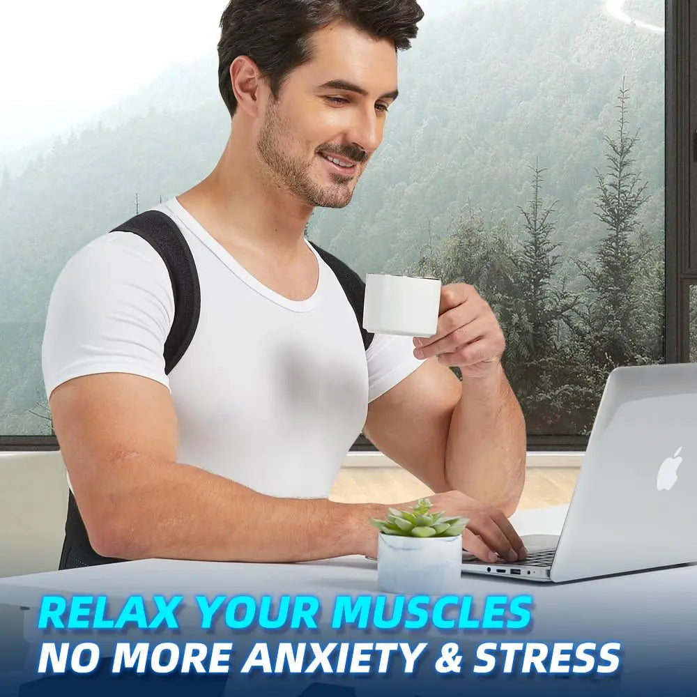 PosturePro Adjustable Back Support Brace