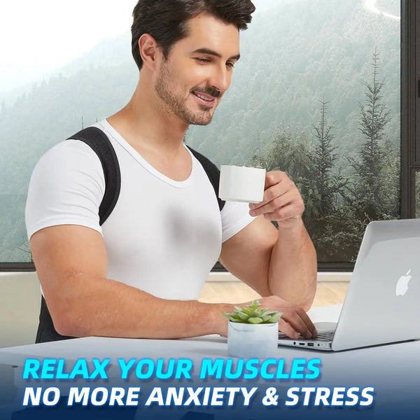 PosturePro Adjustable Back Support Brace